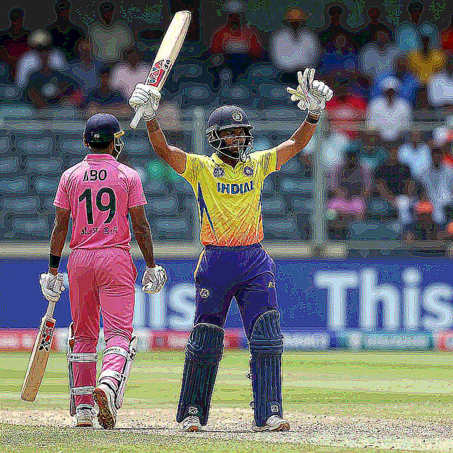 Iyer Climbs 18 Places with a Century, Abrar Loses Top Spot in Bowling